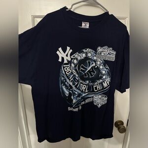 Vintage New York Yankees 2000 Subway Series World Series Champions Tshirt